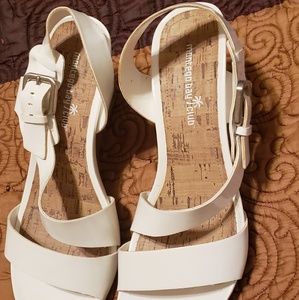 Wedge heel sandals